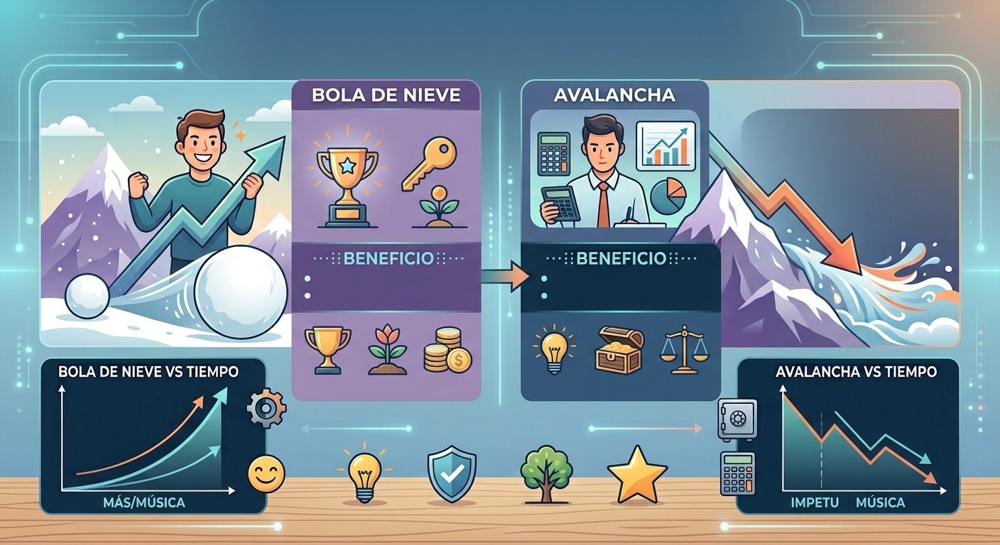 Método Bola de Nieve vs. Avalancha: ¿Cuál es el Mejor para Salir de Deudas?